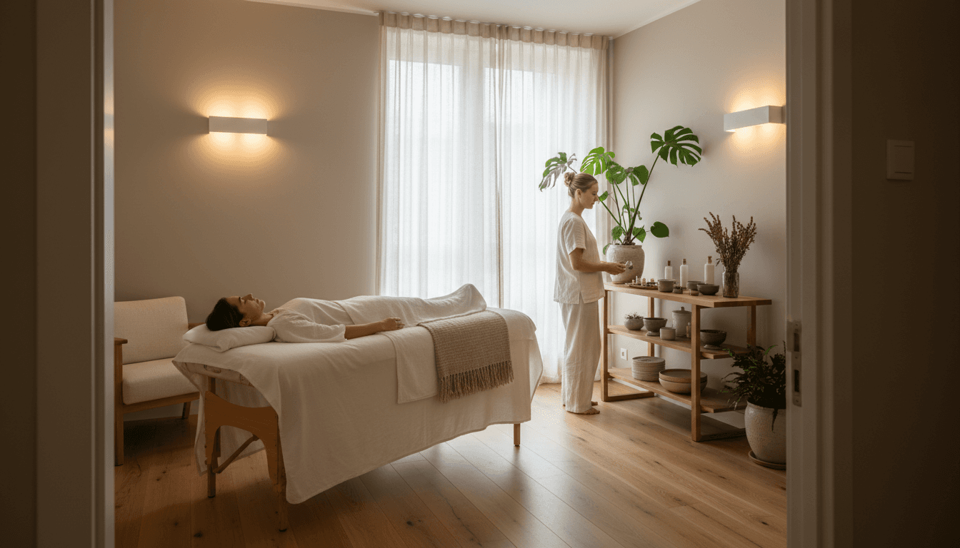 Osteopathy treatment room